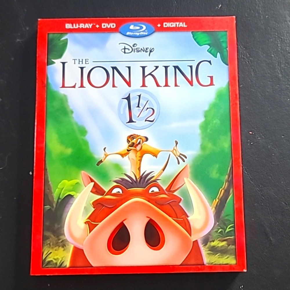 The Luon King 1 1/2 Blu-ray and DVD